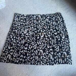Leopard skirt